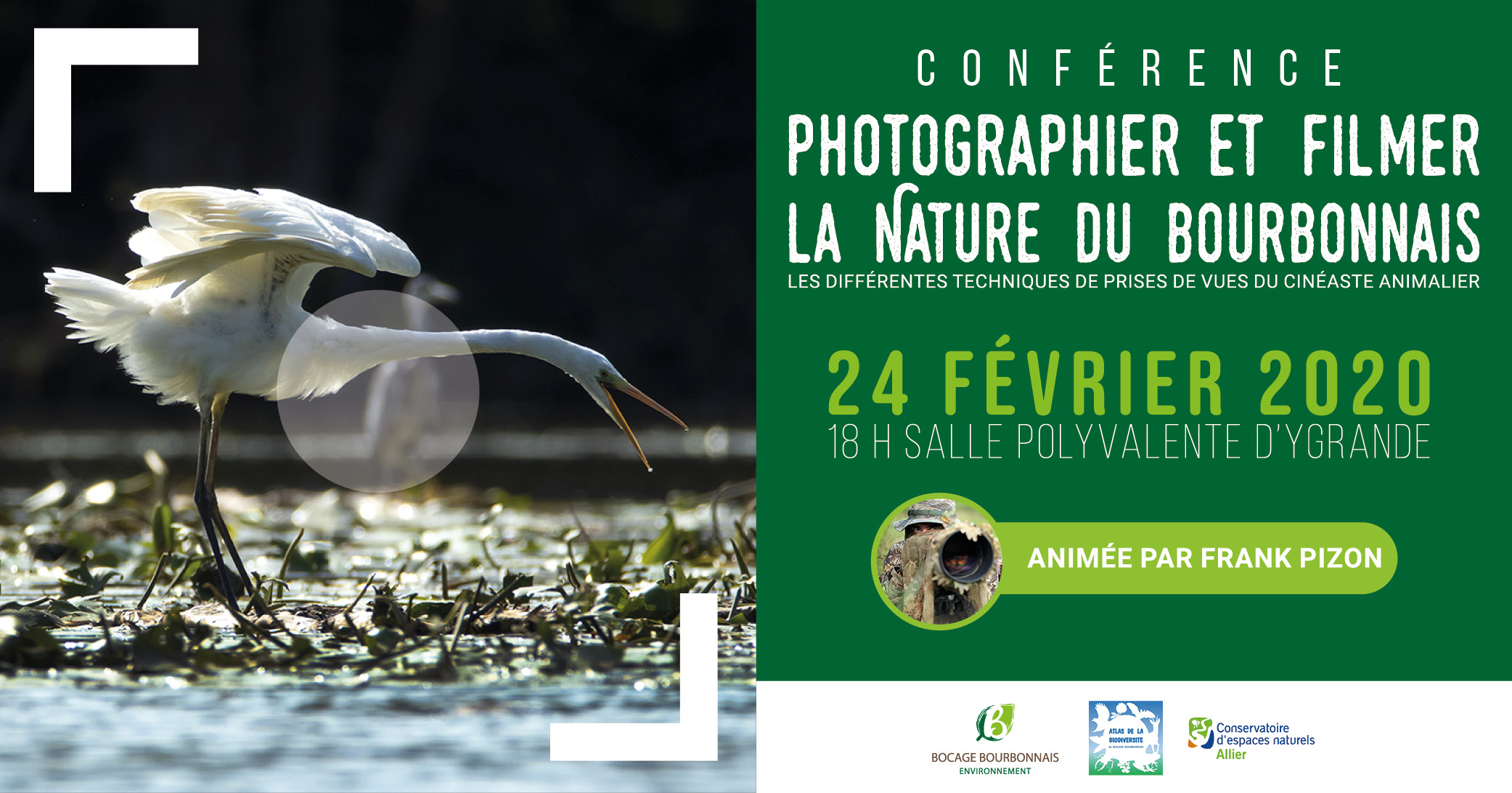 Conférence avec Franck Pizon ou comment mettre la nature en scène !