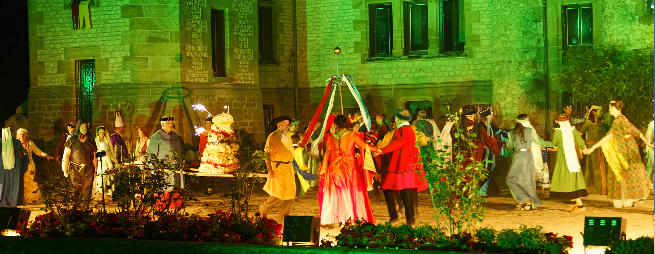 Château de l'Augère (Agonges) : théâtre d'un son et lumières historique (annulé)