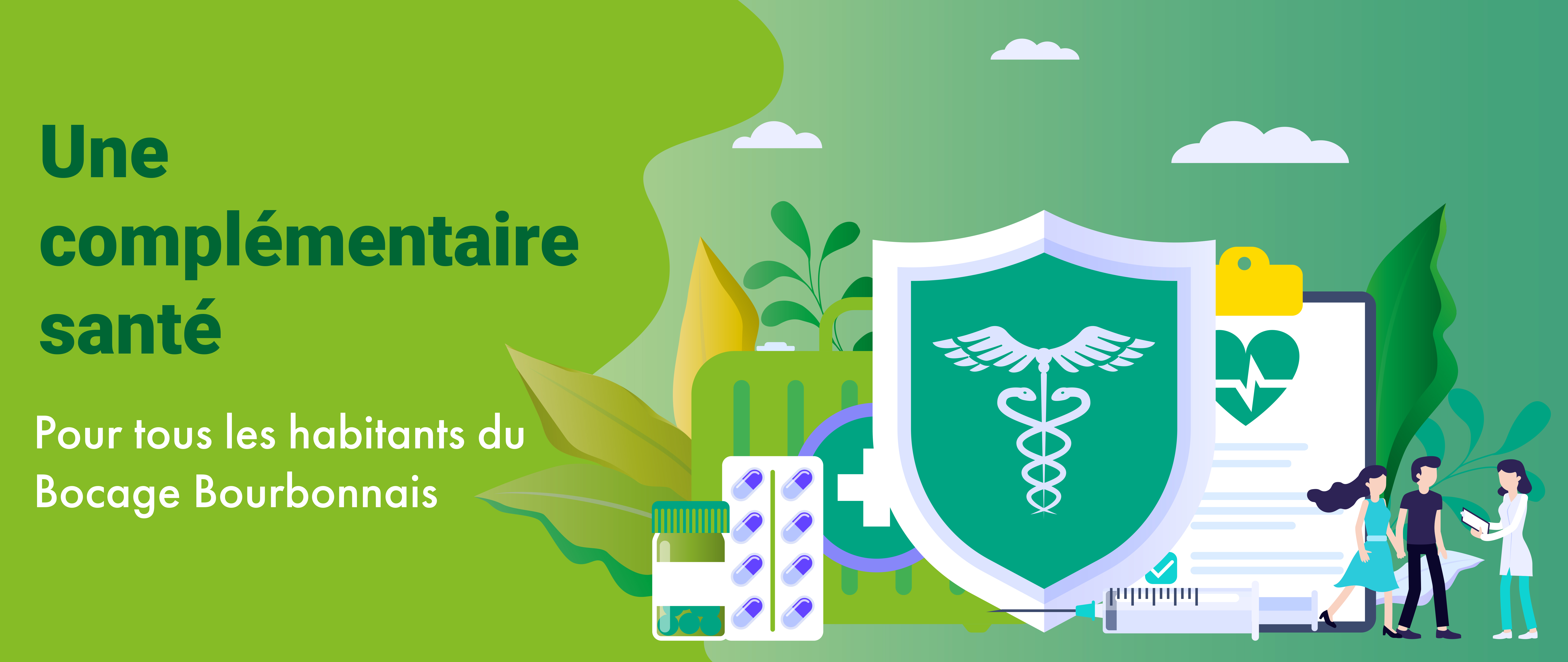 UNE COMPLÉMENTAIRE SANTÉ POUR TOUS LES HABITANTS DU BOCAGE BOURBONNAIS.