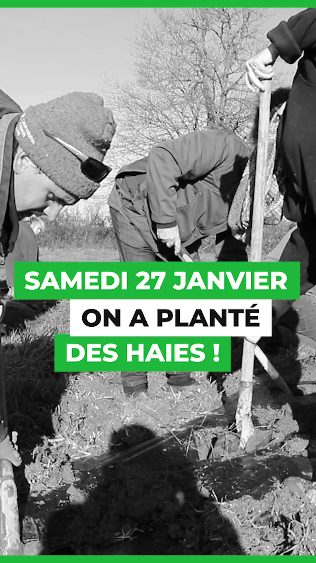 Retour sur le chantier participatif de plantation de haies